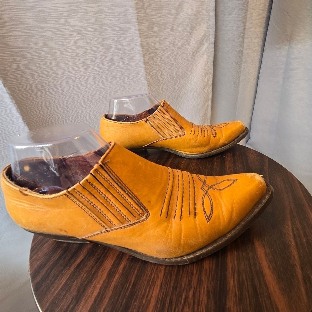 Ranchero‎ Vintage Ankle Boots - Size 8 - Picture 6 of 12